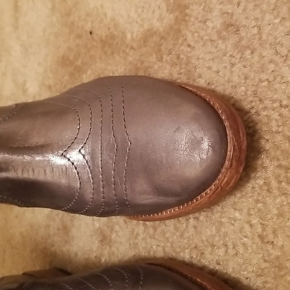 Free People Over the knee Leather boots